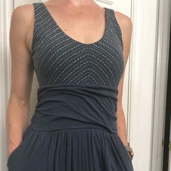 Synergy Organic Clothing Dresses & Skirts - Synergy Organic Clothing | Rice Stitch Moxie Dress | Black | Small